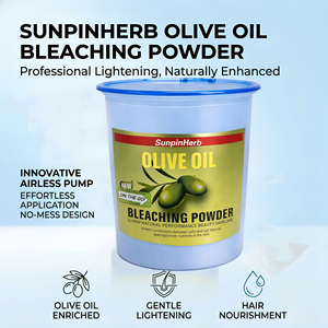 Polvo Decolorante para Cabello, Permanente, Sin Polvo, Enriquecido con Aceite de Oliva, Aclarador Fuerte para Cabello Afro, Uso en Salón, Proveedor OEM al por Mayor - Product Image 3