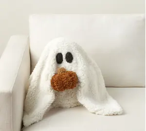 Chegada nova Halloween Fantasma Travesseiro Gus o Fantasma com Abóbora Travesseiro