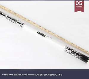 Stecca da biliardo per l'intrattenimento domestico per principianti leggero legno d'acero facile da usare con Video Tutorial per biliardo da biliardo - Product Image 5