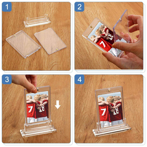 YY ที่ใส่บัตรซื้อขายแบบแม่เหล็กใช้ได้กับ35PT 55PT 75PT 100PT บัตรกีฬาและบัตรสะสม - Product Image 6