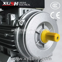 Moteur électrique monophasé B3 B14 B5 B35 370W 550W 1100W 220V, moteur asynchrone AC pour la conversion d'énergie à haute efficacité