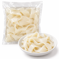 Spaghetti de Konjac HALAL, nouilles épaisses et rondes, 270g, durée de conservation de 18 mois, 30 sachets par carton, pour la vente en gros, la vente au détail et la restauration