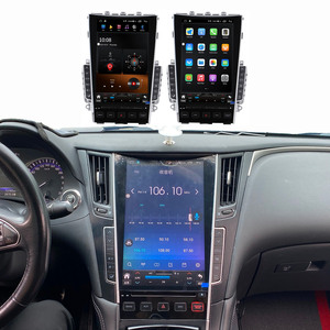 เครื่องเล่นมัลติมีเดียในรถยนต์ Tesla Style หน้าจอแนวตั้ง 12.1 นิ้ว ระบบ Android 13 สำหรับ Infiniti Q50L ปี 2015-2019 - Product Image 1