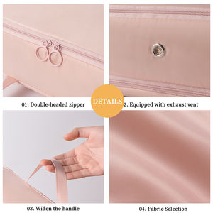 Voyage bagages emballage Cube Ultra peu encombrant auto-Compression sac de rangement pour couette couverture couette vêtements - Product Image 5