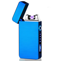 Allume-cigare Offre Spéciale à double arc, étanche au vent, chargeur USB, affichage de puissance LED