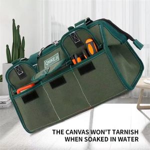 17 inch công cụ lớn Túi Vườn Tote lưu trữ túi rộng miệng Mở thiết kế lưu trữ 16 túi nhỏ - Product Image 5