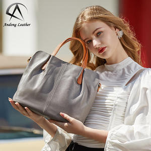 Andong <b>Tote</b> <b>Bag</b> for Women Genuine Cow Leather Handbag Female Shoulder Sling <b>Bag</b> Messenger <b>Bags</b> Fashion Handbags <b>Totes</b> - Product Image 1