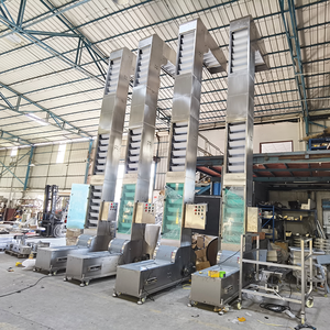 Z loại dọc rung thang máy băng tải thực phẩm nhà hàng ngành công nghiệp mới điều kiện xô Phễu PLC động cơ hộp số lõi trang trại - Product Image 4