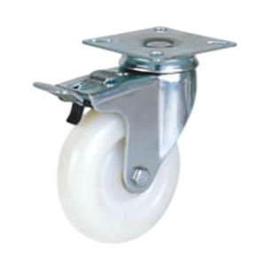Premium Quality Industrial Nylon Wheel Caster with Plain Bearing 40kg-130kg Load Capacity for Wholesale Export - Product Image 3