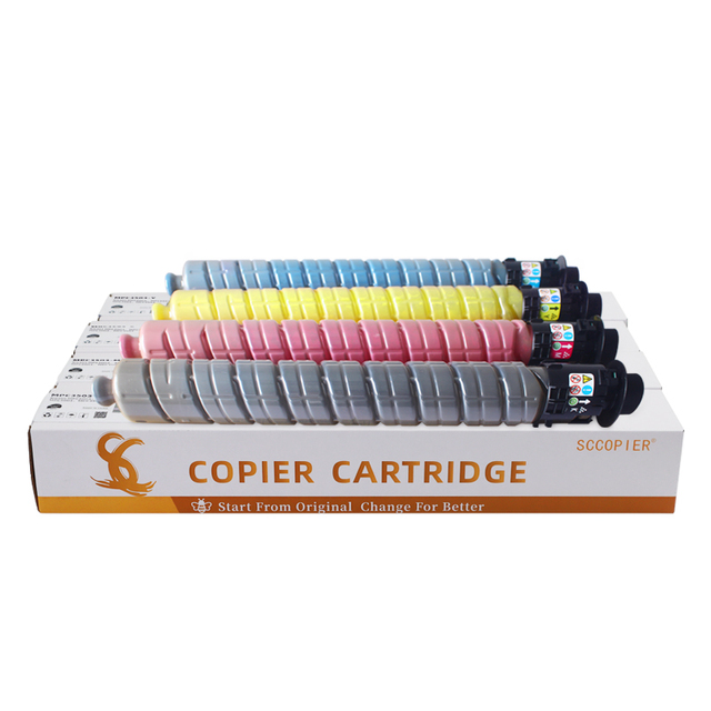 SC Copier Compatible Ricoh MPC3503 Color Toner Cartridge for Ricoh MPC3003 MPC3503 MPC3004 MPC3504 with Chips Toner Cartridge