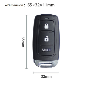 433,92 Mhz inalámbrico 3 botones <span class=keywords><strong>alarma</strong></span> de <span class=keywords><strong>coche</strong></span> Control remoto EV1527 código de aprendizaje llave de <span class=keywords><strong>coche</strong></span> Control remoto fabricante - Product Image 6