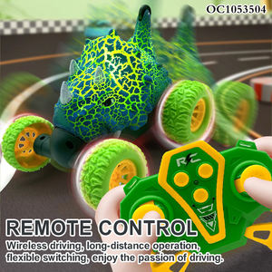 Jouet de voiture télécommandée amusant pour enfants, <span class=keywords><strong>dinosaure</strong></span>, <span class=keywords><strong>pas</strong></span> <span class=keywords><strong>cher</strong></span>, RC, cascade, roulement - Product Image 4