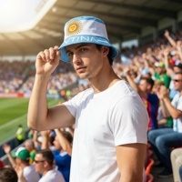 Gorras de aficionado de fútbol 2026: gorras personalizadas al por mayor para fiestas de todas las naciones