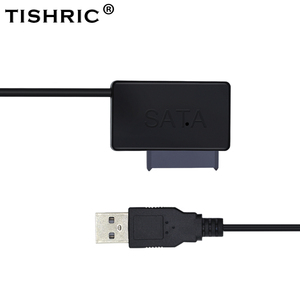 Tishric Molex SATA 7 + 6 để USB 2.0 Adapter Cáp trường hợp HDD SSD DVD chuyển đổi bên ngoài máy tính xách tay Ổ cứng đĩa Ổ đĩa quang Bộ chuyển đổi - Product Image 3