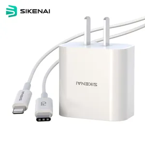 Sikenai 18W Pd Fast Charger Perfect Match Telefoon 12 Serie Type-C Om Voor Iphone Kabel