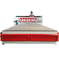 Routeur CNC de grande taille pour la découpe et le taraudage de panneaux sandwich scellés en FRP/GRP pour camion frigorifique de type allemand à carrosserie complète