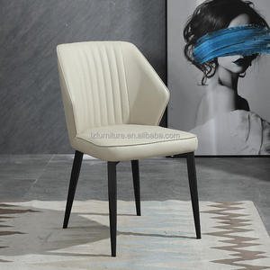 Modern Luxury Comfort Foam <b>Padding</b> Dining Room <b>Chair</b> Adjustable Extendable Waterproof Eco Faux Leather Home Furniture - Product Image 6