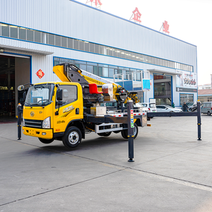 Truk <span class=keywords><strong>Platform</strong></span> Kerja Udara Teleskopik Jiefang 35m Diesel Baru, Penjualan Panas, Rotasi 360 Derajat, Kontrol Elektronik, Pabrik Cina - Product Image 4