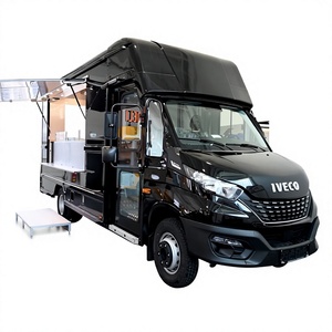 Ivecco Food Truck 5.8m Stainless Steel Body Insulated Compartments <b>Griddle</b> Outdoor Use - Product Image 1
