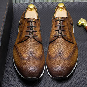 Zapatos Oxford Clásicos de Punta Puntiaguda, de Cuero Premium, Formales, para Oficina, con Soporte para el Arco del Pie, Transpirables e Impermeables - Product Image 5