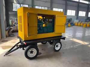 Type diesel Offre Spéciale de remorque du générateur 30KW avec la vitesse automatique de la fréquence 1500rpm du moteur 50Hz de preuve de démarrage et de bruit - Product Image 5