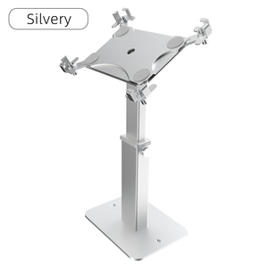 Adjustable Aluminum Alloy <strong>Tablet</strong> <strong>Stand</strong> Secure Locking Foldable Height Multi-Angle Ergonomic iPad Compatible Non-Slip Rubber Pads - Product Image 1
