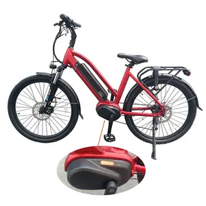E bisiklet 32km/h alüminyum alaşımlı çerçeve elektrikli bisiklet 26 "36v 250w BAFANG M400 orta tahrik motoru ebike