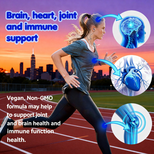 โอเมก้า-<span class=keywords><strong>3</strong></span> EPA DHA แบบซอฟต์เจลจากพืช - 500 มก. จากสาหร่ายเพื่อสุขภาพหัวใจ สมอง และดวงตา - Product Image 4