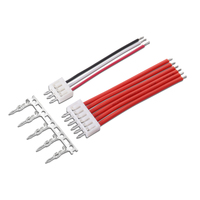 Kustom HY2.0 1-to-2 PCB kabel Harness konektor SAN2.0 Terminal kabel PTFE PVC bahan isolasi untuk Robot penyedot debu
