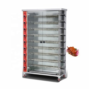 Dễ dàng hoạt động <span class=keywords><strong>3</strong></span>/6/9 Con lăn xử lý thực phẩm quay gà Máy rang vịt rang xay thiết bị nướng - Product Image 5