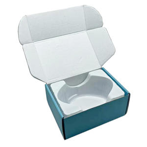 Vente en gros à bas prix emballage de casque boîtes d'expédition en papier ondulé boîte d'expédition d'emballage de téléphone portable <span class=keywords><strong>avec</strong></span> logo personnalisé - Product Image 3