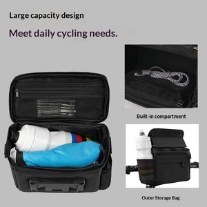 Nouveau sac de guidon pliable multifonctionnel en nylon pour scooter et vélo, étanche, pour le sport et le cyclisme - Product Image 5