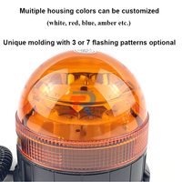 Tengrui Lampe stroboscopique LED rotative à 360°, vis magnétique, camion, remorque, balise de signalisation clignotante, étanche IP65, certifiée CE