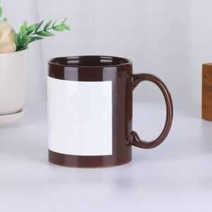 Tasses à café en porcelaine fine en gros, personnalisables avec logos sublimés pour cadeaux promotionnels d'entreprise en commande groupée - Product Image 1