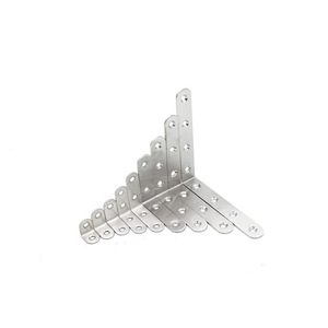 Soporte de Ángulo de Acero Inoxidable para Popularización Científica en Suzhou, Conector de Soporte de Estante en Forma de L de 20, 25, 30, 40 mm - Product Image 2
