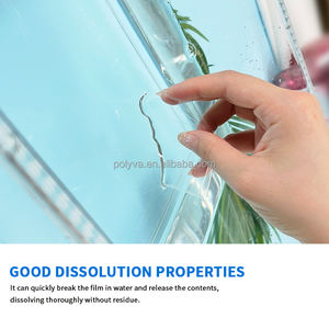 Película de Plástico Soluble en Agua de PVA Ecológica y No Tóxica de Polyva para Agroquímicos, Película de Embalaje para Detergente en Polvo - Product Image 4
