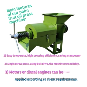 Taze palmiye meyvelerini işlemek için nijerya ve malezya için en çok satan otomatik palmiye yağı işleme ve pres makinesi - Product Image 2