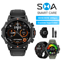 Montre connectée personnalisée de votre marque, faible MOQ, service OEM ODM, étanche, tracker d'activité avec moniteur de fréquence cardiaque ECG