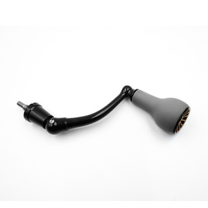 Poignée en fibre de carbone 66 mm TPE gris pour moulinets de pêche Penn 420ss 430ss - Product Image 1