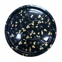 JY-82118 PET Biologisch Abbaubare Lebensmittelverpackung 10 Zoll Runde Plastikverpackung mit Deckel Behälter Geburtstag Hochzeit Kuchenverpackungsbox