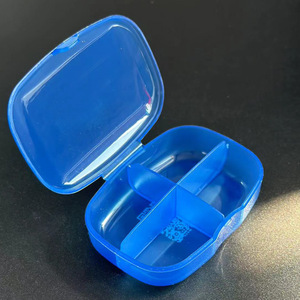 Transparent PP <b>Storage</b> <b>Box</b> 6 Compartment Dustproof <b>Small</b> Medicine Parts Accessory Organizer Case - Product Image 3