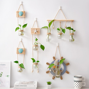 Maceta Colgante de Vidrio para Plantas Hidropónicas, Decoración de Pared, Maceta Pequeña para Plantas de Interior, Decoración Ecológica para el Hogar, Adorno Verde - Product Image 2