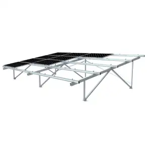 Easy Instal Aluminum Solar Carport Posts 6 Kw Solar Carport System Carport Aluminum Outdoor For Home