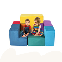 Würfel blöcke Herz Welpe Kamel form Puzzle Mehrfarbige modulare Kinder couch zum Spielen für Schlafzimmer für Jungen und Mädchen