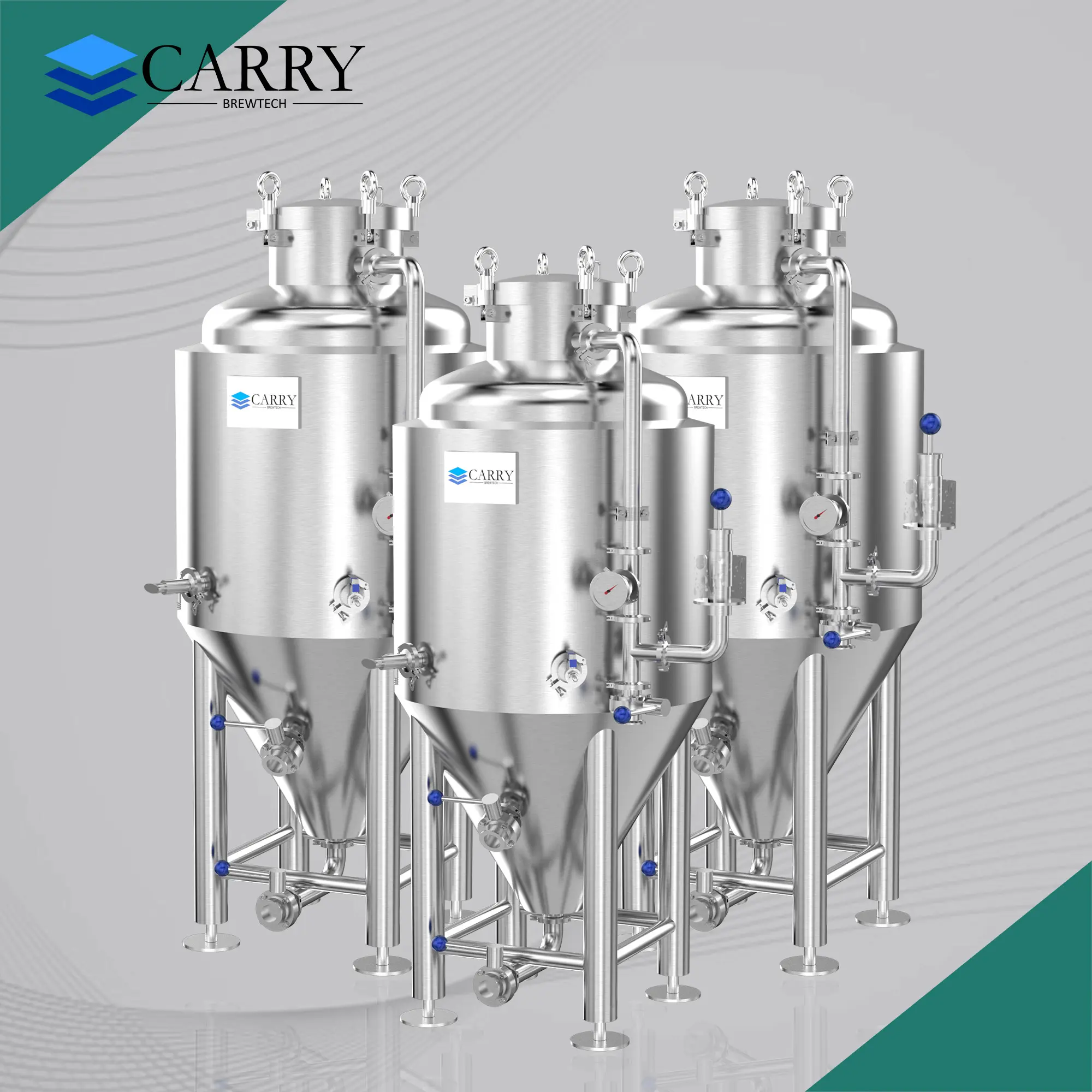 Factory outlet 200L 300L stainless tank conical fermenter craft beer brewery machine beer brewing fermenting equipment system