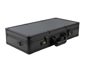 Boîte de rangement pour outils de coupe de cheveux professionnels, coffre en aluminium pour ciseaux de barbier, <span class=keywords><strong>coiffeur</strong></span> <span class=keywords><strong>coiffeur</strong></span>, organiseur de transport pour voyage - Product Image 3