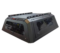 Pour Nissan Navara NP300 acier haut de gamme camion auvent camping-car coque camionnette auvent avec fenêtre coulissante camionnette