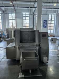 Laveuse industrielle automatique <span class=keywords><strong>pour</strong></span> chariots et buggies <span class=keywords><strong>à</strong></span> viande, équipement de nettoyage en acier inoxydable - Product Image 5
