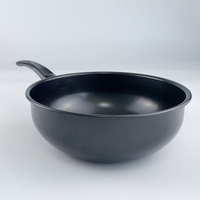 Marmites à soupe forgées antiadhésives revêtement moule à soupe en fer et marmite ensemble de marmites à soupe antiadhésives