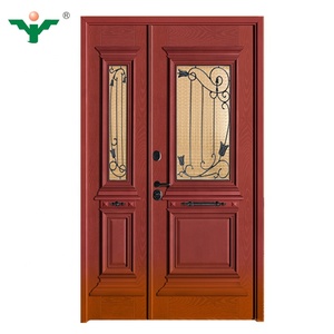 Principale in alluminio di sicurezza porta di casa con striscia di alluminio - Product Image 1